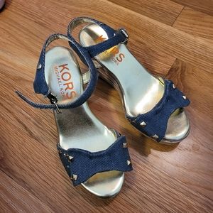 Michael kors girls wedges